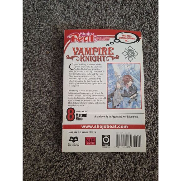 Vampire Knight Manga vol.8 - Picture 2 of 2